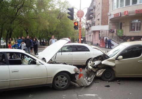 Разборка в абакане иномарки